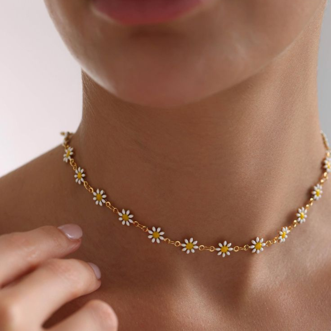Gänseblumen Choker