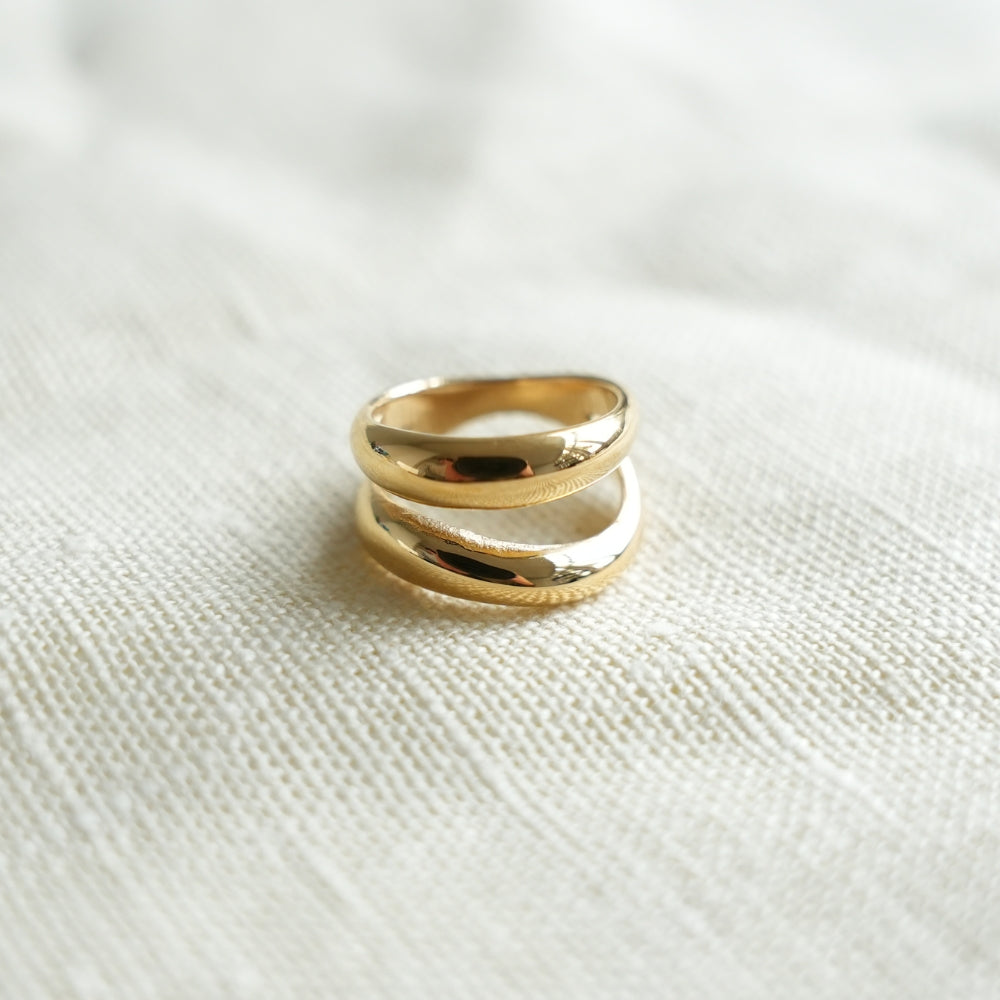 Double Hoop Ring