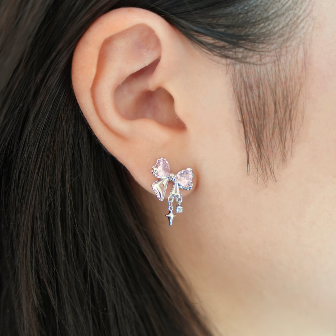 Sparkle Bow Ohrringe