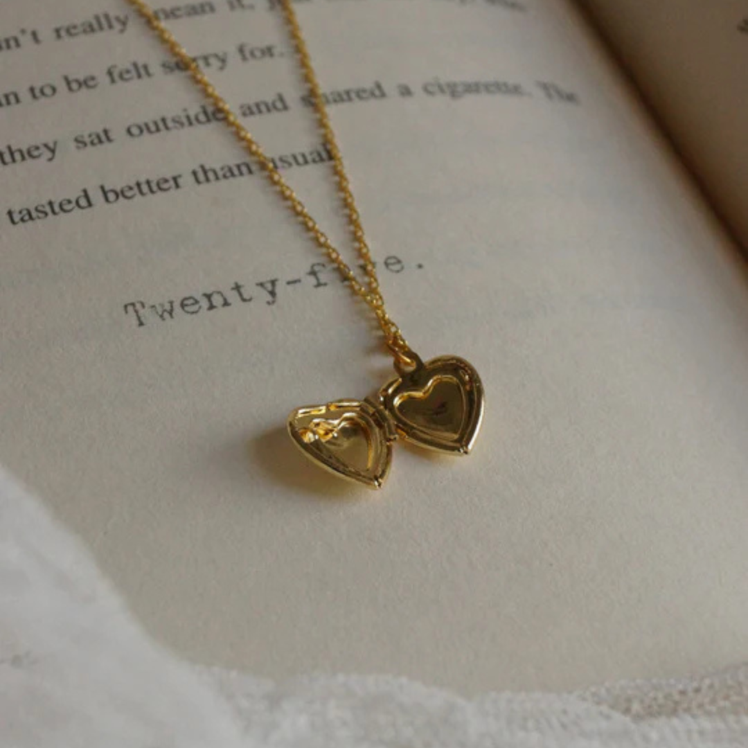 Heart Locket Halskette