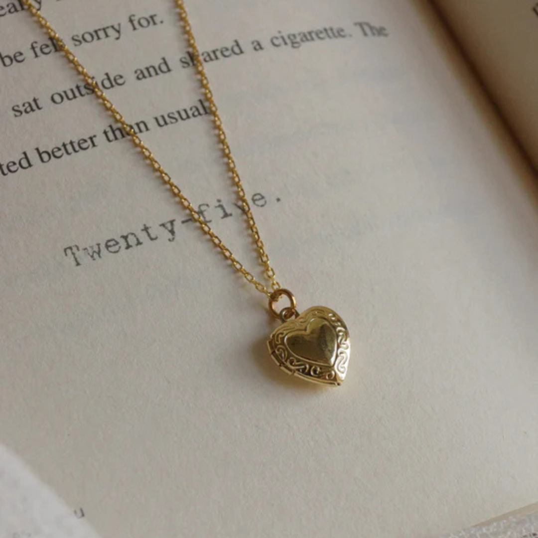 Heart Locket Halskette