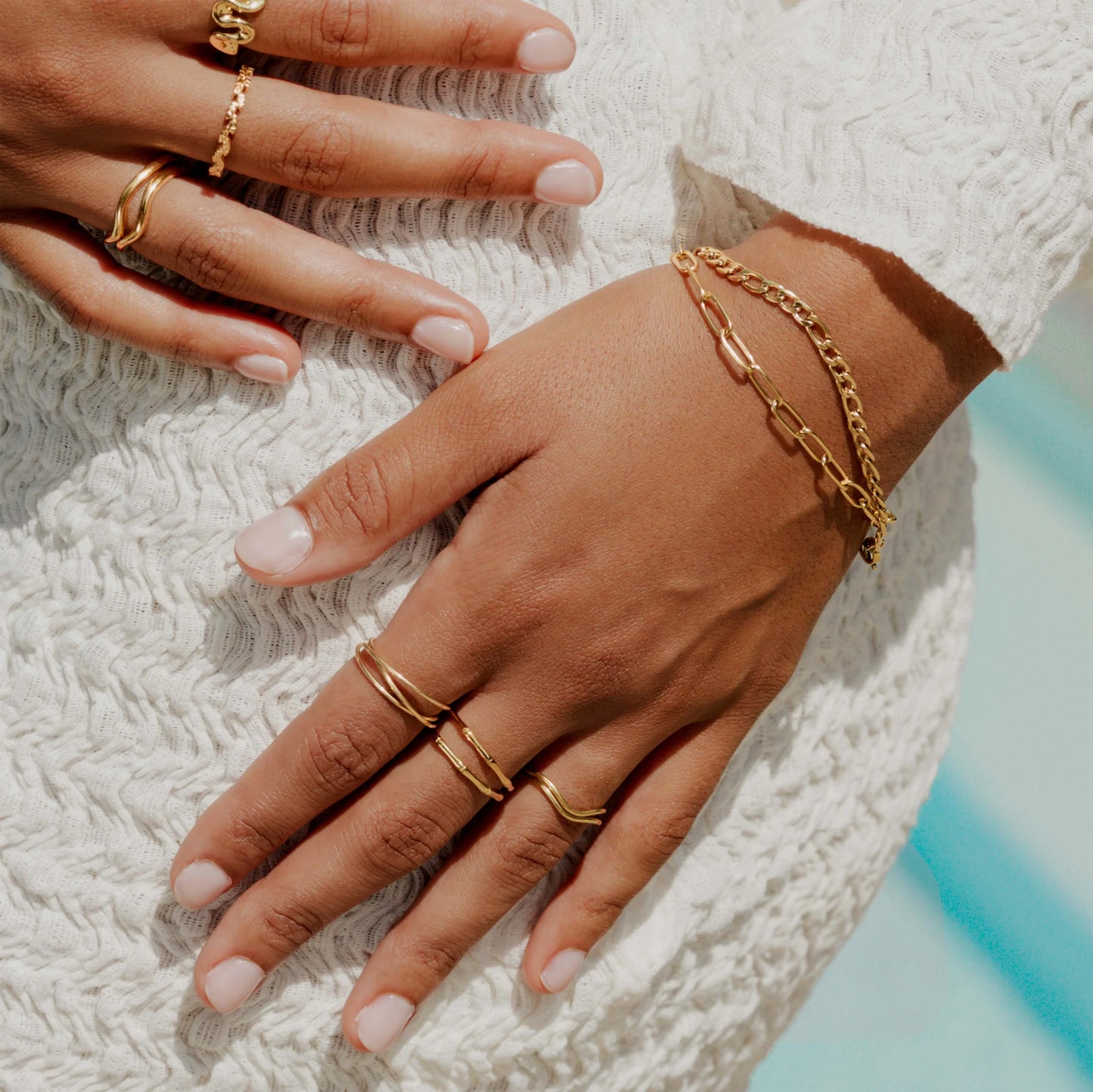 Mixed Links Armband