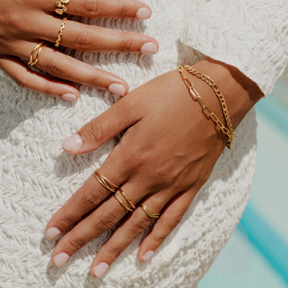 Mixed Links Armband