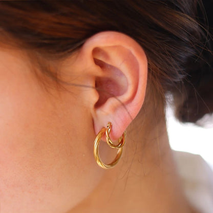 Twists Hoop Ohrringe