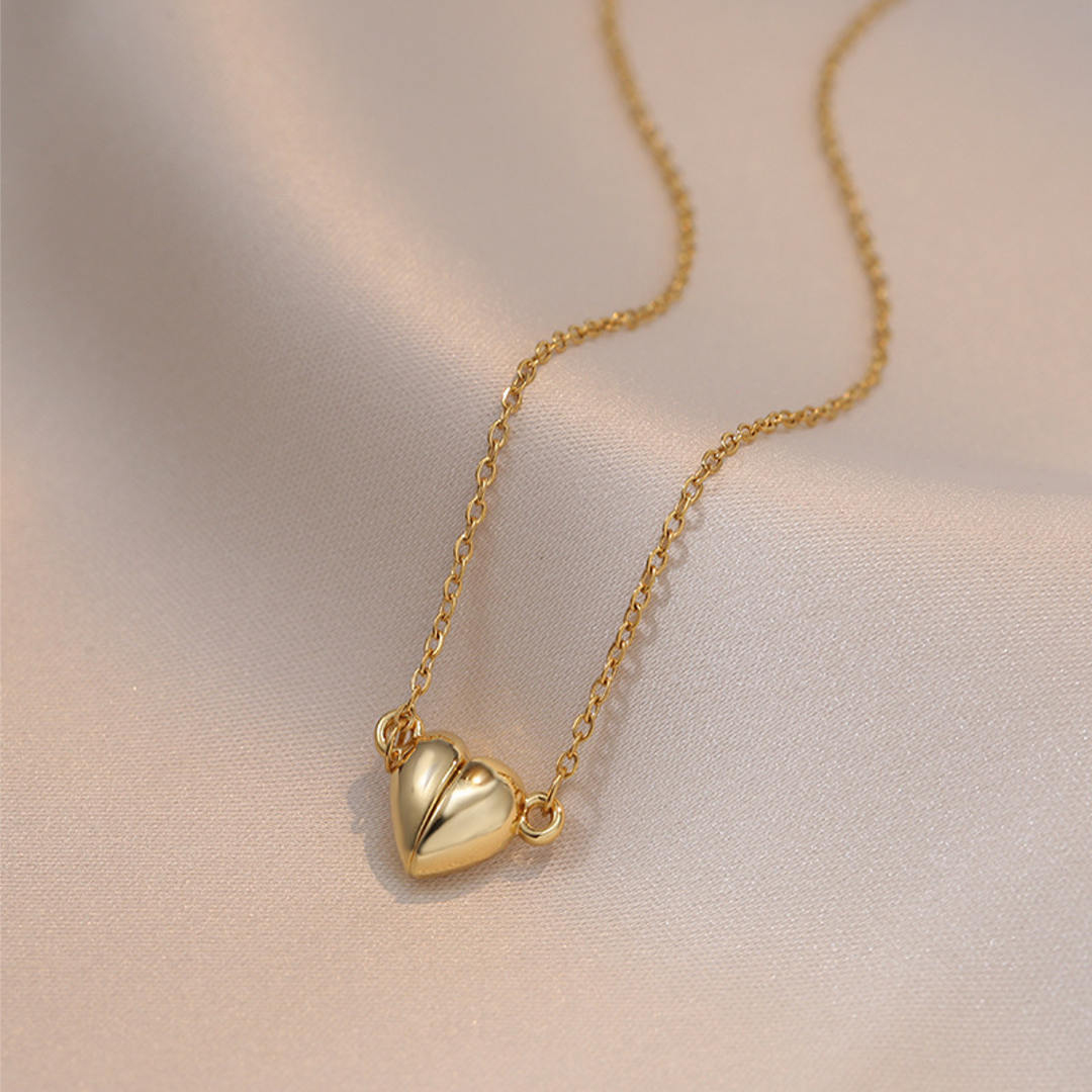 Magnetic Heart Halskette