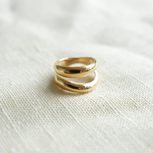 Double Hoop Ring