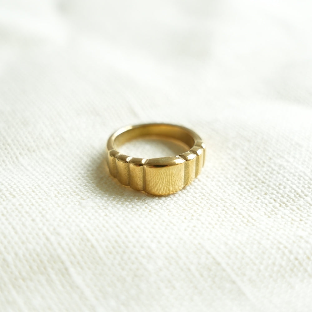 Cushion Pattern Ring