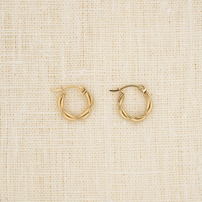 Twists Hoop Ohrringe