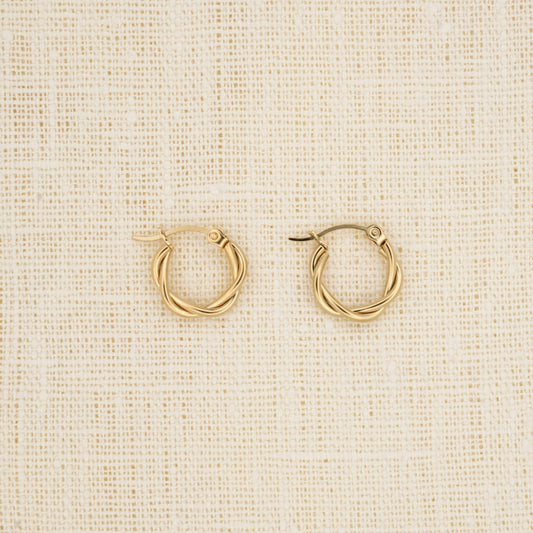 Twists Hoop Ohrringe