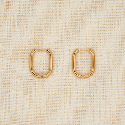 Square Hoop Ohrringe