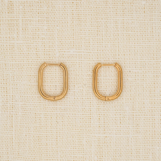 Square Hoop Ohrringe