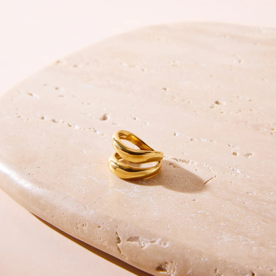 Double Hoop Ring
