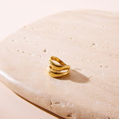 Double Hoop Ring