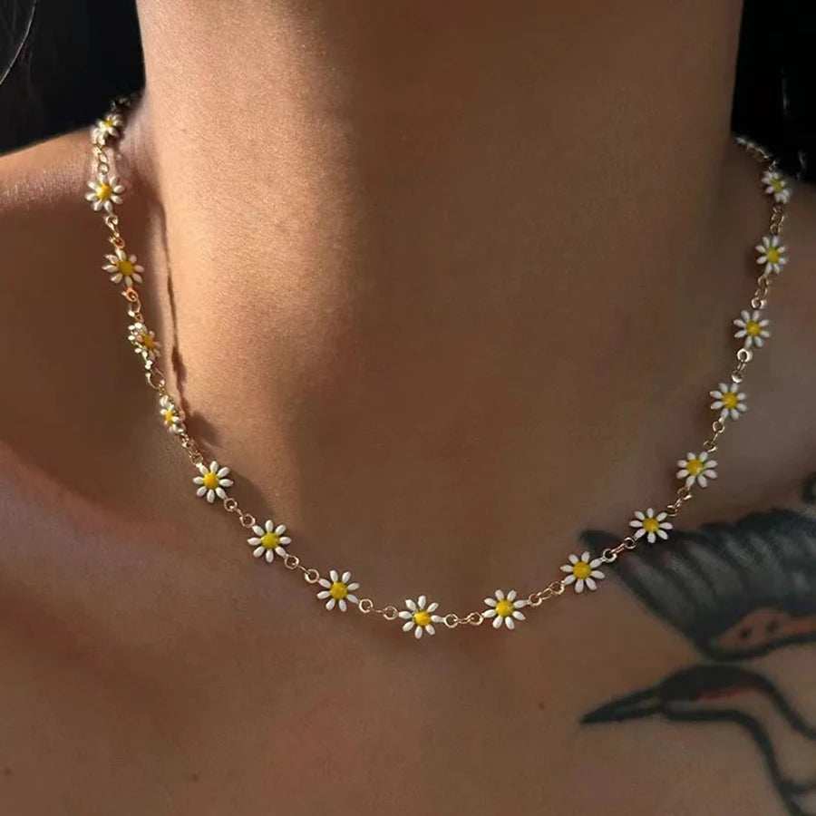 Gänseblumen Choker