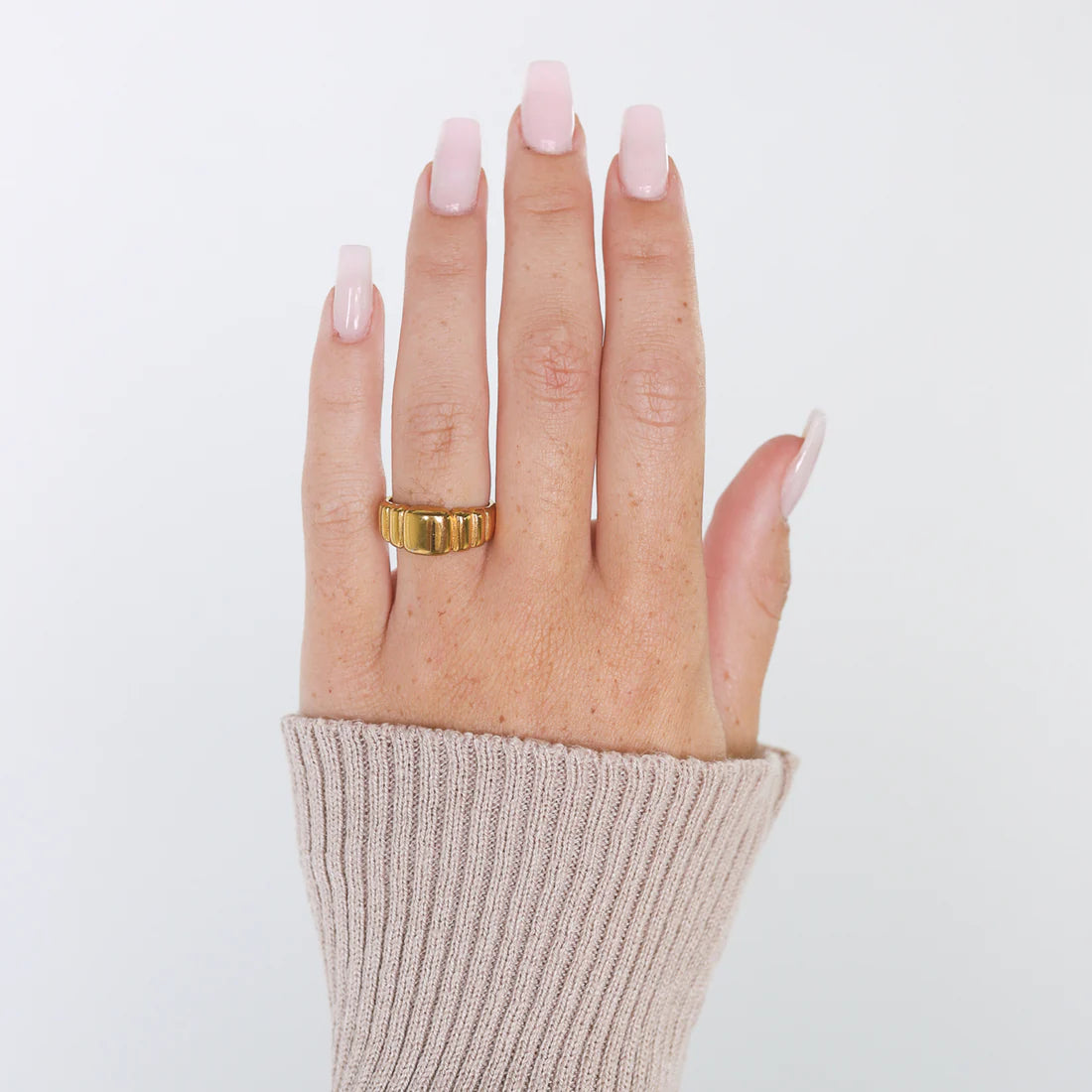 Cushion Pattern Ring