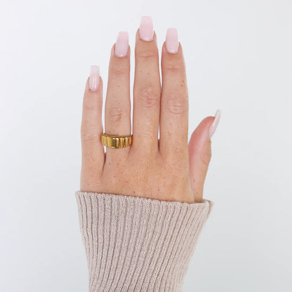 Cushion Pattern Ring